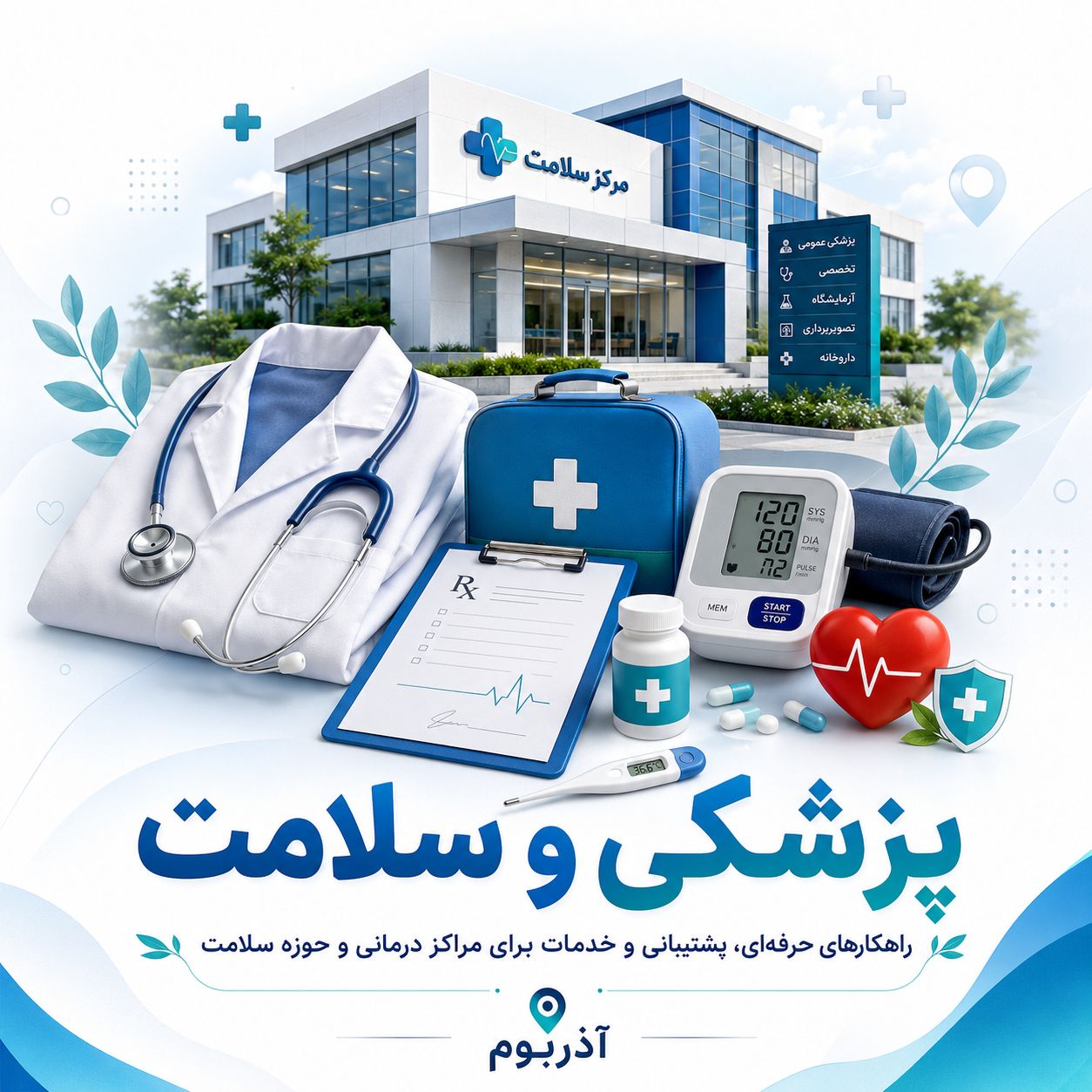 خدمات پزشکی و سلامت در تبریز و استان آذربایجان شرقی