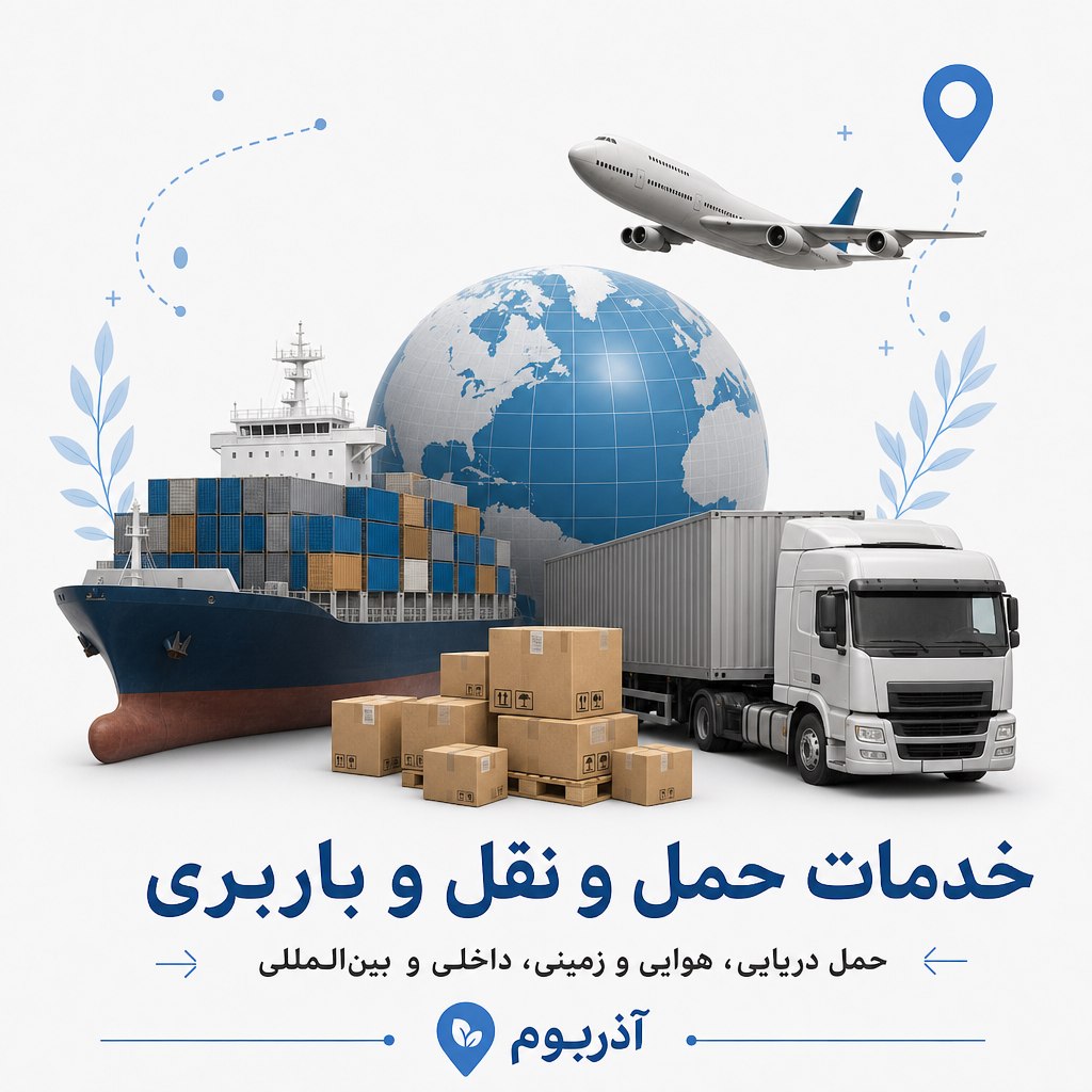 خدمات حمل و نقل و باربری در تبریز و استان آذربایجان شرقی